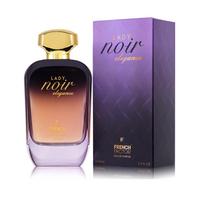 French Factor Lady Noir Kvepalai Moterims Su Gėlių Gintaro Natomis Ilgai Išlaikantys Eau De Parfum Dovana Mergaitėms 100ML