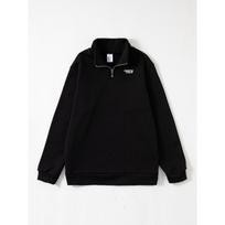 Men's Santa Cruz Logo Geometric Print Sweatshirt - Casual City Streetwear with Loose Round Neck and Half Zipper Sweater Design S