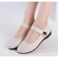 zapatos de mujer women fashion sweet black pu leather spring & summer anti skid shoes lady round toe office & work shoes  ga621 35