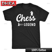 Unisexs Chess Legend Funny T Shirt Sarcastic Graphic Tee for Unisex Comfort T Shirt Femme Loose Gothic Casual Top Tee Graphic Harajuku S
