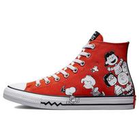 Converse Peanuts X Converse Chuck Taylor All Star 'Raudonas Baltas Juodas' A02573C 36 red