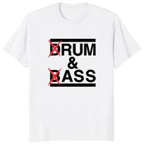 Funny Drum and Bass T Shirt Rum and Ass Lovers Jokes Y2k Short Sleeve Soft Unisex O-neck Summer Tee Tops EUSize Women's Clothing 4XL