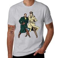 Blake and Mortimer From The Yellow M La marque Jaune Cover TShirt animal prinfor boys new edition men graphic t shirts S
