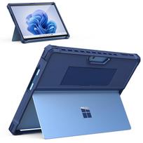 MoKo Case for Microsoft Surface Pro 11,Surface Pro 10,Surface Pro 9 13 Inch, All-in-One Protective Rugged Cover Surface Pro11 10 9 mėlyna