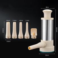 Meat Stuffer Kitchen Area Tools Meatballs Enemator Kitchen Area Novel Kitchen Area Accessories Sausage Filler Household Sausage