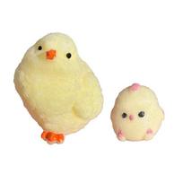 Minkštas mielas viščiukas spaudomas žaislas Super minkštas streso malšinimui Mochi žaislas Animacinis lėtai atšokantis dekompresinis Fidget žaislas draugams dovanoti