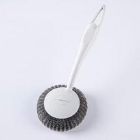 Easy Clean Long Handle Dish & Pot Cleaning Brush Set baltas 3 vnt. spalvos