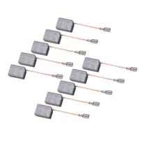 10pcs Carbon Brushes Replacement Parts For WU900 WU829 WU816 WU771 Angle Grinder Power Tools Accessories 6×11×15mm