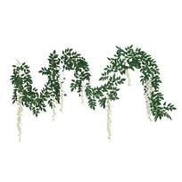 Garden Party Setup Simulation Rattan Decoration Indoor Outdoor Decor Artificial Vine For Decoration Decor 3.6m balta