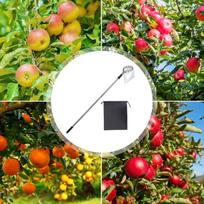 Lemon Picker For Tree Telescoping Fruit Picker Pole Stainless Steel Adjustable Grabber Reacher Tool For Acorn Lemon Pear Mango China Mainland