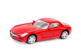 Mercedes Sls Czerwony Model Auta 1:43 Samochodzik Metalowy Resorak