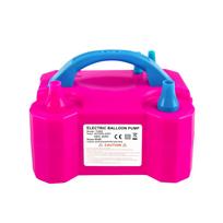 Electric Balloon Pump Double Nozzle Air Inflator Portable Air Pump for Inflating Balloons Party Decorations Wedding Events and Celebrations one size