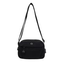 Solid Color Crossbody Bag Women Mobile Phone Shoulder Bag juoda