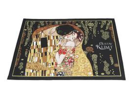 Podkładka Na Stół Mata Gustav Klimt Pocałunek Czarna Carmani Prezent