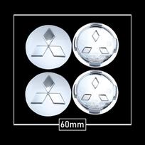 50/54/58/60/81mm Automobilio ratų centrinės stebulės dangteliai Mitsubishi ASX EVO Lancer Montero Mirage Outlander L200 Eclipse Cordia