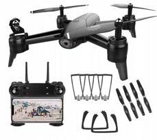 Dron Sg106 Podwójna Kamera 4K Hd Wifi Fpv Czarny Pro Mini Rc 2 Kamery Fly