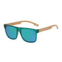 Summer Spring Hinges Wood Grain Sunglasses UV400 Protection Retro Square Frame Sun Glasses Casual Shades Eyewear Photography