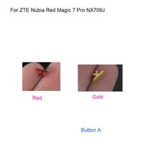 For ZTE Nubia RedMagic 7 Pro NX709J Power Flex Cable Ribbon Red Magic 7 Pro Power On Off Button Key Flex Cable Replacement Powerbutton Black