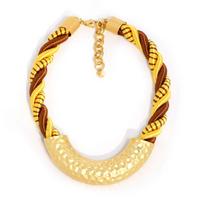 Statement Necklace with Geometry Pendant Design for Women Trendy Wedding Party Jewelry