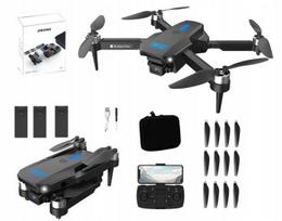 Dron E88 Max Kamera Wifi 3X Bateria Bezszczotkowy E88 Max 100 M 1800 Mah