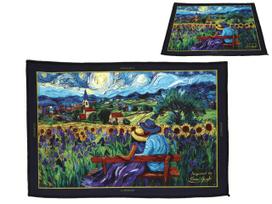 Dywanik Mata Podłogowa Inspirowana Van Gogh Malarstwo Sztuka Carmani