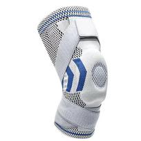 Chuanjunxing Double Strap Silicone Sports Knee Brace S (70-100 jin) pilkai mėlyna spalva