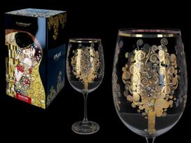 Kieliszek Do Wina Czerwonego Białego Gustav Klimt Drzewo Życia Prezent