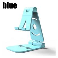 Universal Foldable Desk Phone Holder Mount Stand for Mobile Phone Holder for Tablet Desktop Holder dangaus mėlyna spalva
