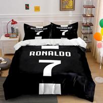 Ronaldo name and number.  Bedding sets Duvet cover sets Duvet covers Pillowcases(1 * Duvet Cover 2 * Pillowcases, without duvet insert) 135x200cm