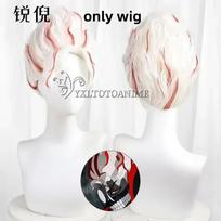 Dandadan Okarun Ken Takakura Cosplay Costume Wig Turbo Granny Powers Black Collar Uniform Curly Short Hair Halloween Party Suit M