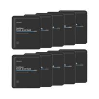 [DERMALINE] Soothing & Refreshing Acne Mask Pack Set (10 sheets) Mask (10 sheets)