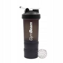 Shaker Gymbeam Z Pojemnikiem 600 Ml Czarny Na Siłownie