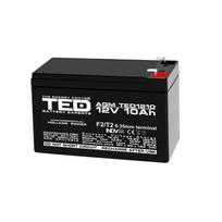 Ted002730: Akumulator Ted 12V 10Ah F2