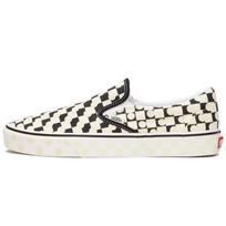 Vans Classic Slip-On languoti - UV rašalo unisex sportbačiai Balti True-White VN0A33TB45R 36