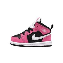 Air Jordan 1 Mid GT Pinksicle Baby Sneakers Black White 644507-002 25