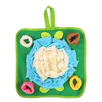 Interactive Snuffle Mat Lick Mats for Pets and Puppies Mental Stimulation and Slow Feeding Training Pad D