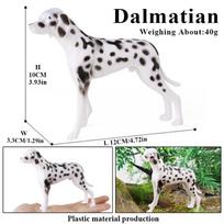 Oenux Dog Animals Model Action Figure Dobermann Shiba inu Pomeranian Boxer Husky Puppy Figurines Cute Collection Toy Kids Gift