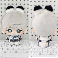 10 cm Kawaii Meilė ir Deepspace Xavier pliušinis žaislas Mielas anime žaidimo personažas Kimštinis žaislas Stalo ornamentas Kolekcinės dovanos