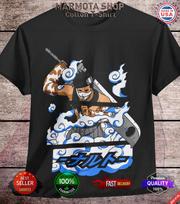 Zabuza Momochi Shirt Naruto Shippuden Itachi Anime Unisex Tee T-Shirt All Size M