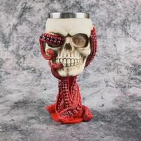 Nauji Viking 3D Skull alaus bokalai 304 Nerūdijančio plieno Naujovės kavos baro puodeliai Helovino dovanos