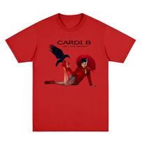 Cardi B-Am I the Drama T-Shirt Funko Pop Harajuku GothicTee-shirt Short Sleeve Women/men Casual 100%cottonTshirt Round Neck Tees S