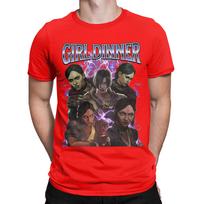 girl dinner Sevika Arcane Movie Character  Graphic T Shirts for Men Women  Cotton  Tee Shirt Clothes S