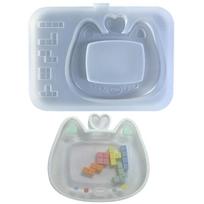 Silicone Shaker Mold DIY Quicksand Epoxy Mold Resin Casting Shaker Mold Jewelry Pendant Making Mould for DIY Crafts