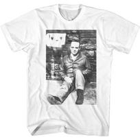Avinėlių tylėjimas 1991 m. siaubo filmas Hannibal Lecter Priekinė ir galinė marškinėlių dalis Tee S balta