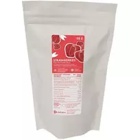 Šalčiu džiovintos braškės, griežinėliais, 50 g