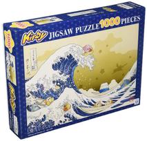 ENSKY Kirby Pupu Thirty-Six Views Float Islands Under Waves 5173.5cm Jigsaw Puzzle 1000 Pieces ages 6 up.