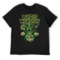 LuigisMansion Retro Video Game T-Shirt T-shirts man anime t shirts football t shirt oversized t shirts for men S juoda