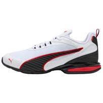 PUMA Magnetic Balti Juodi Raudoni Vyriški Laisvalaikio Batai 310783-02 EU 44.5 white