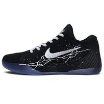 Nike Kobe 9 Slip Resistant Abrasion Resistant Low top Basketball Shoes Men's Black Warrior IM0465-500(Team1484-) 41