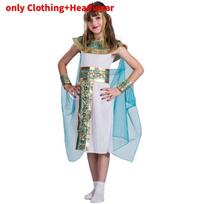 Purim Egyptian Queen Cosplay Costume For Girls Halloween Role Play With Polyester Fabric For Themed Parties Kid S